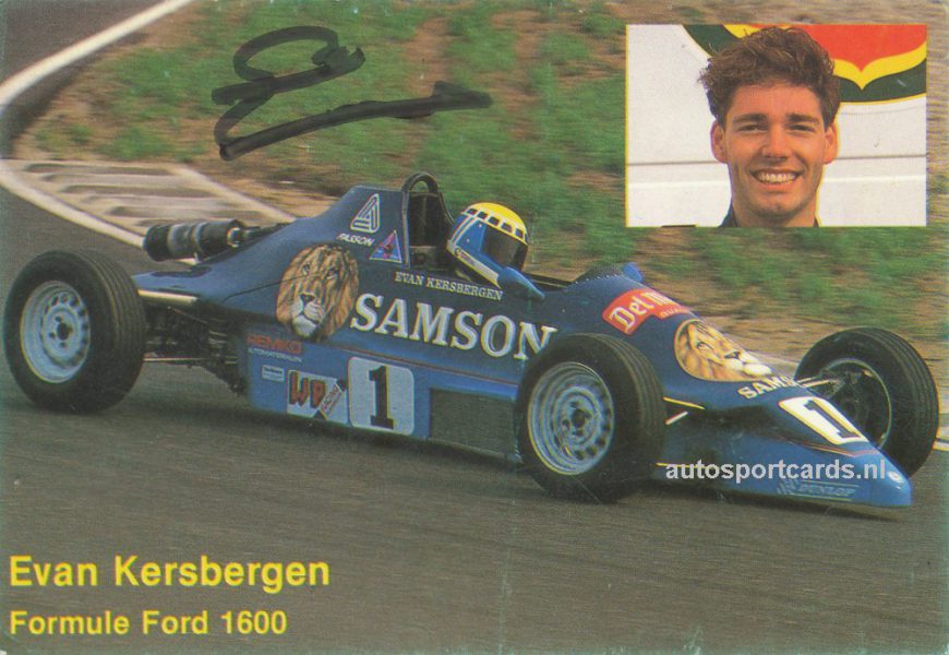 Evan Kersbergen Formula Ford 1989